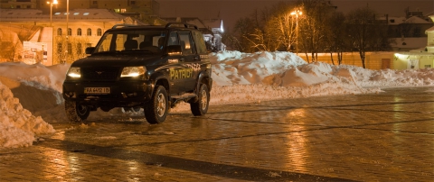 UAZ Patriot не знает границ!